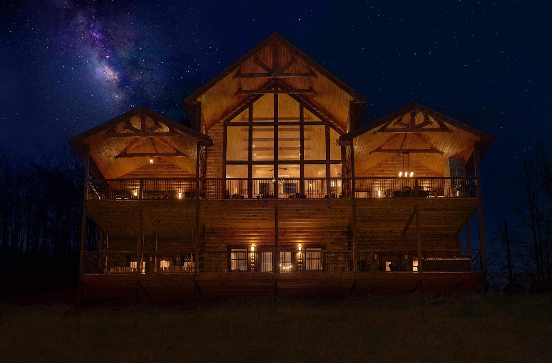 Misty Mountain Adventure Lodge Gatlinburg Buitenkant foto