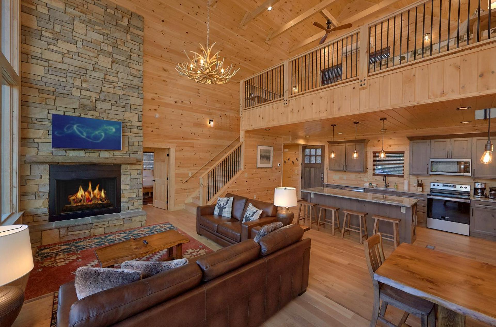 Misty Mountain Adventure Lodge Gatlinburg Buitenkant foto